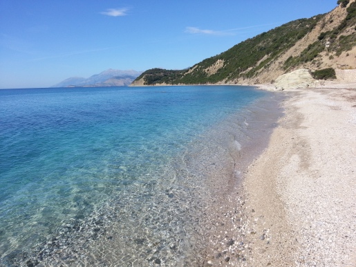 Pristine Albanian coast